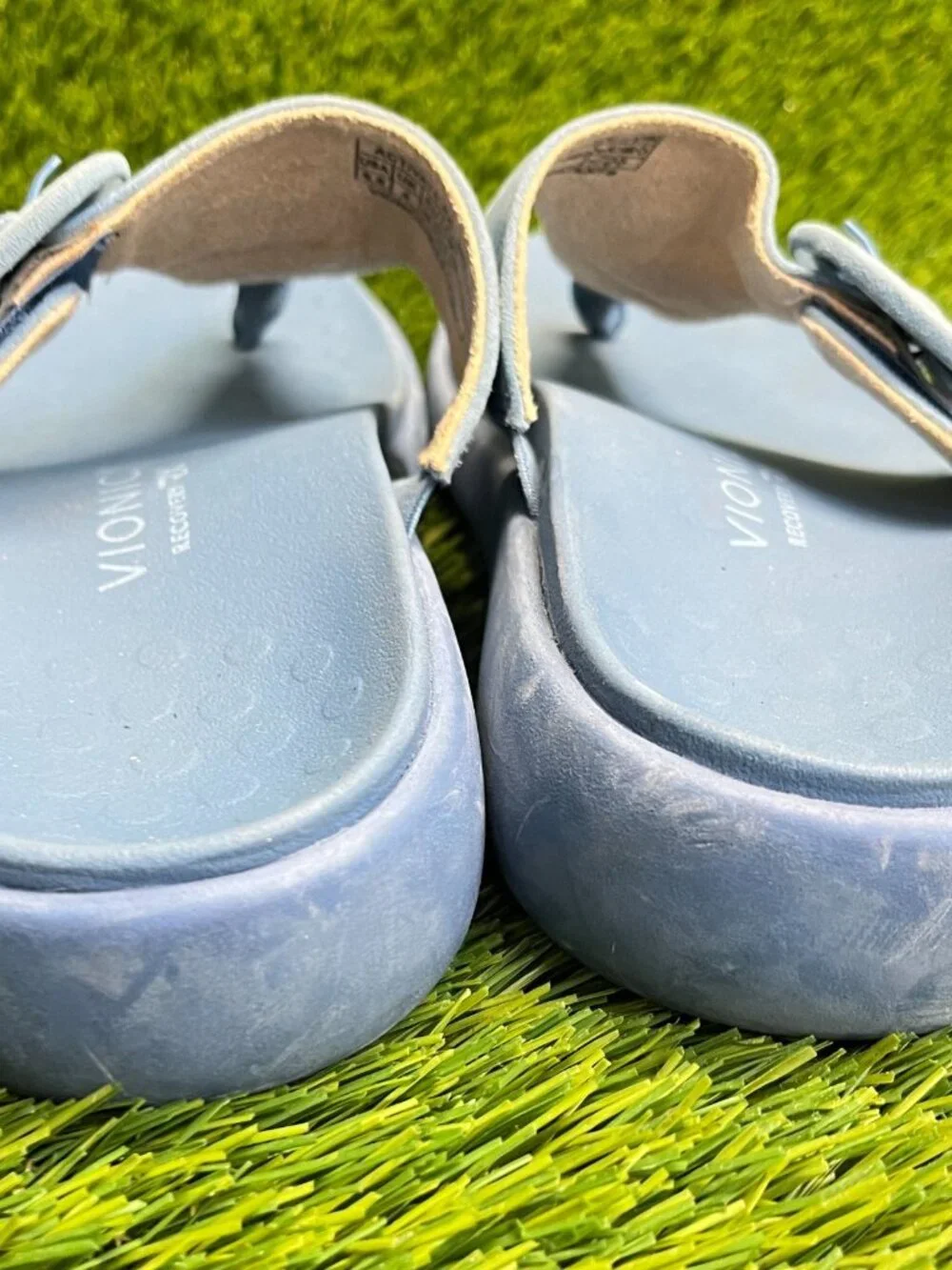 Vionic‎ Activate RX Womens Size 6.5 Blue Beach Walking Outdoor Thong Sandals